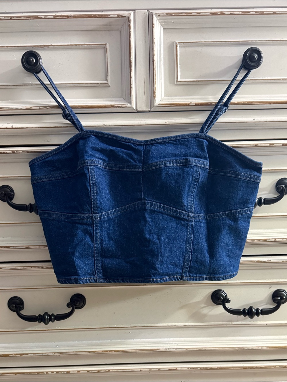 Universal Thread Corset Crop Tank